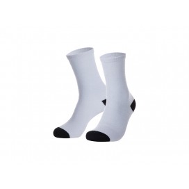 Sublimation Silver Silk Glitter Socks (Female, 35cm) (10pairs/pack  )